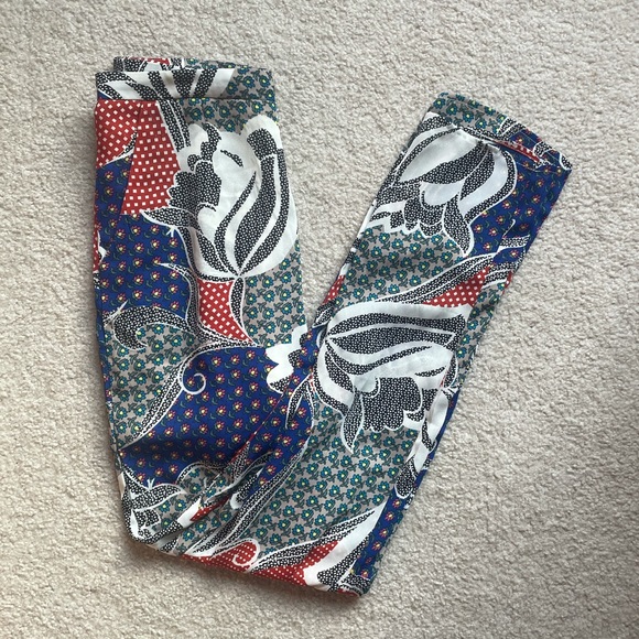 Floral Flowing Boho Pants - Picture 2 of 3